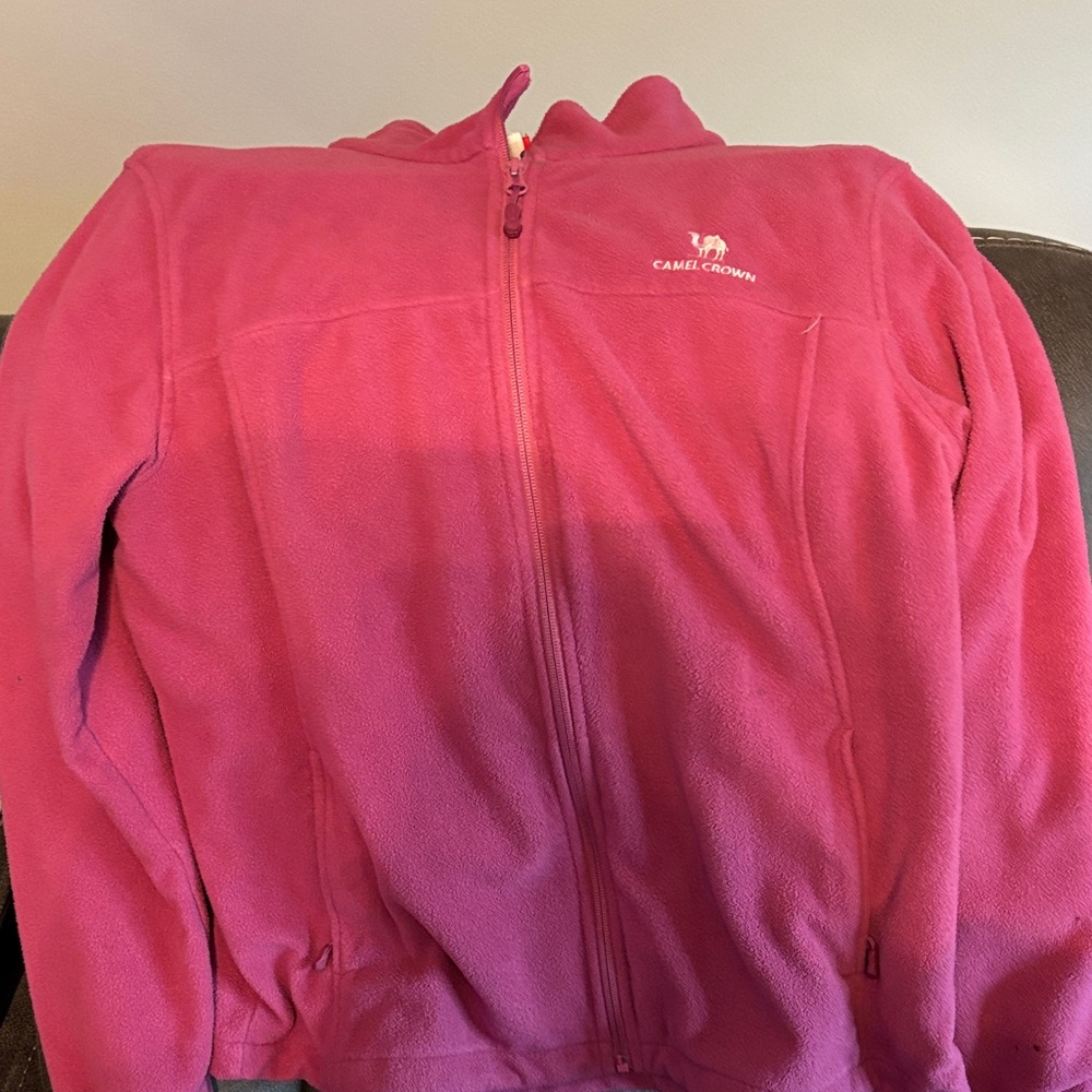 Women's Pink Fleece Hoodie